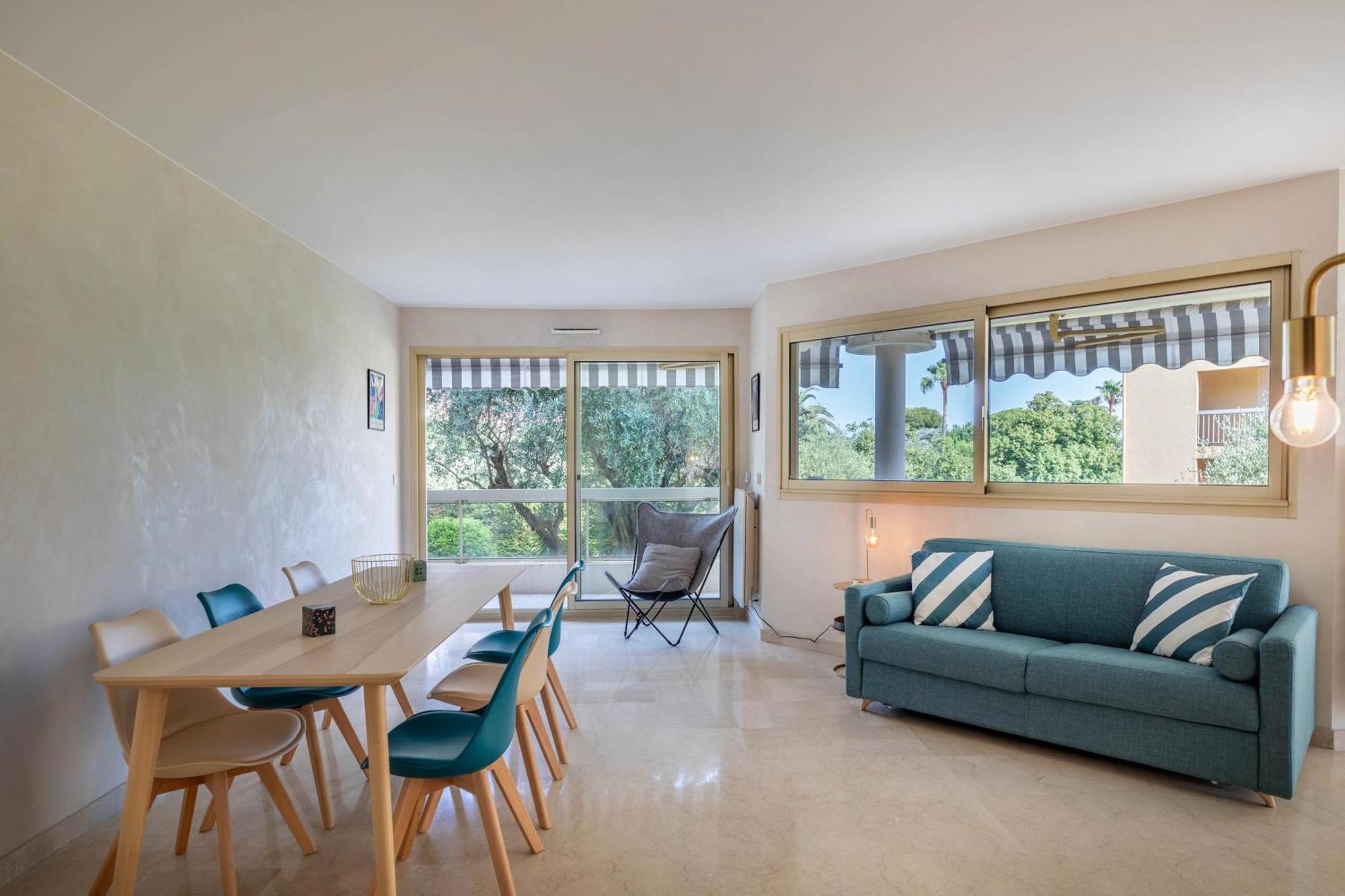 Tanit Piscine, 6 Couchages, Parking Apartamento Antibes Exterior foto